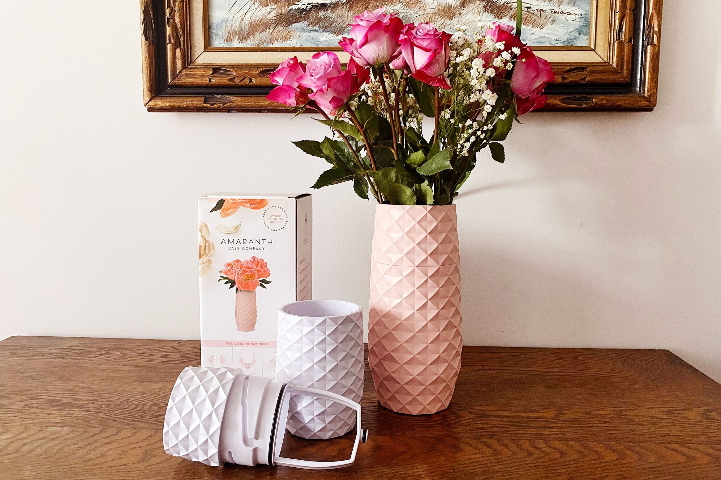 Amaranth Vase Review: I Tried the Vase Designed to Keep Flowers Fresh