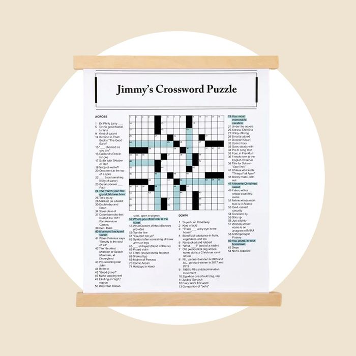 Personalized Crossword Puzzle