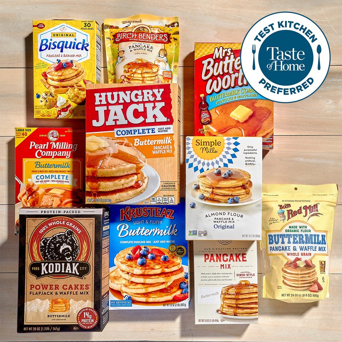 Experts Weigh In: The Best Pancake Mix According to a Blind Taste Test