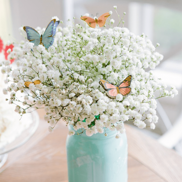 Butteryfly Babys Breath Flower Arrangement Ecomm Via Designimprovised