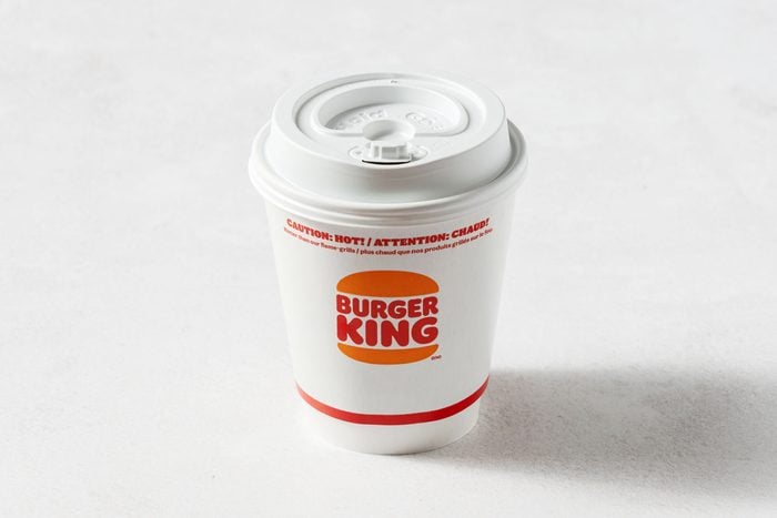 burger king coffee