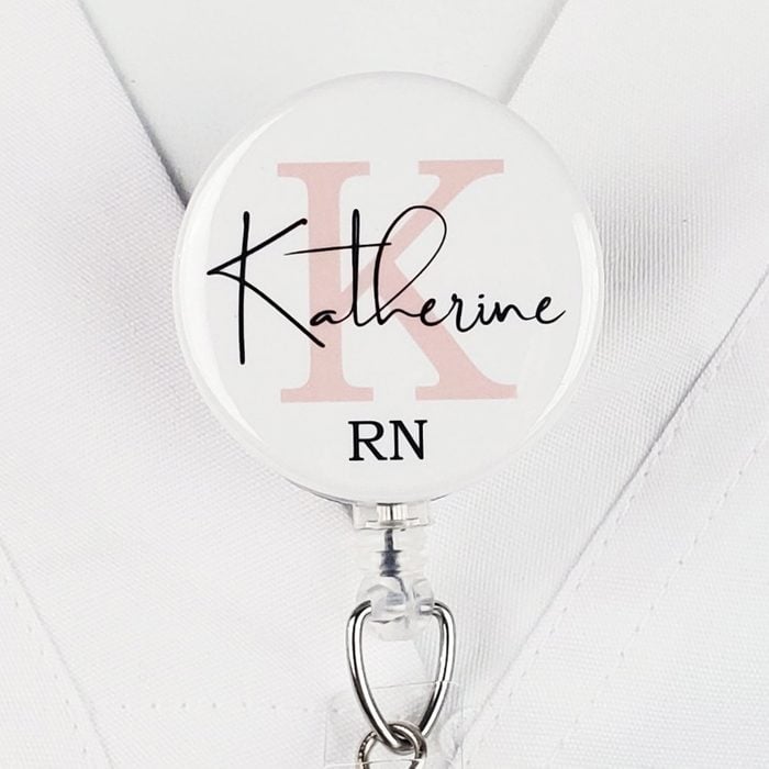Personalized Nurse Badge Reel Via Etsy.com