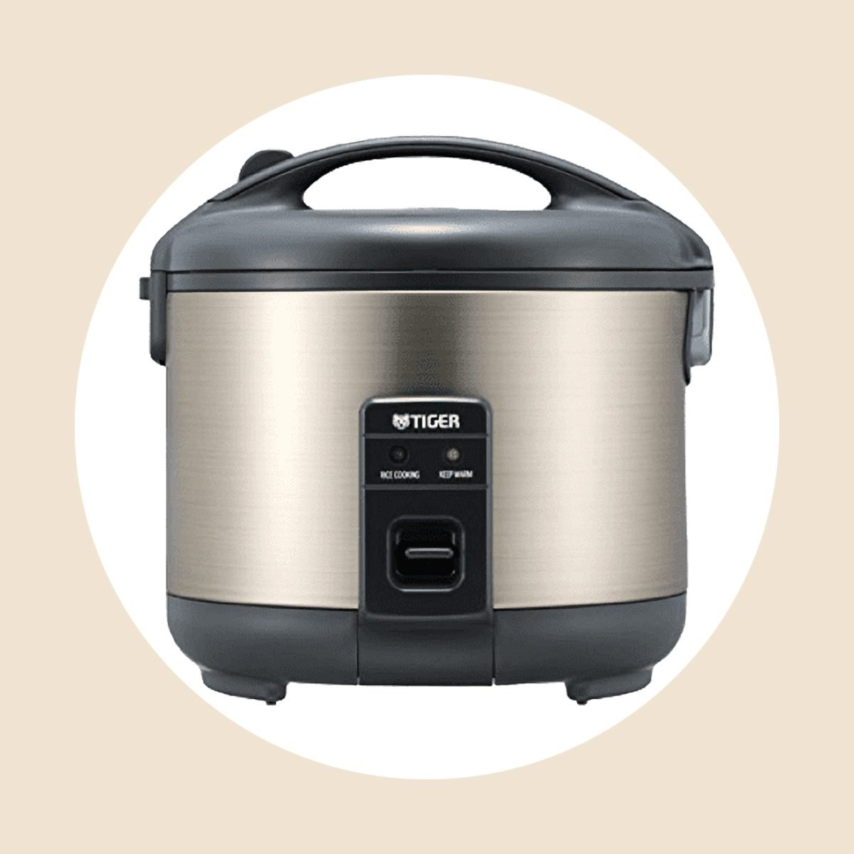 The Dash Mini Rice Cooker has a retro appeal & a low price of $17