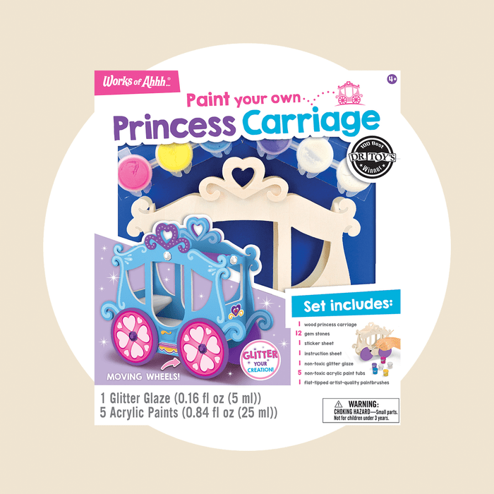 Works Of Ahh Paint Your Own Princess Carriage Ecomm Via Joanne