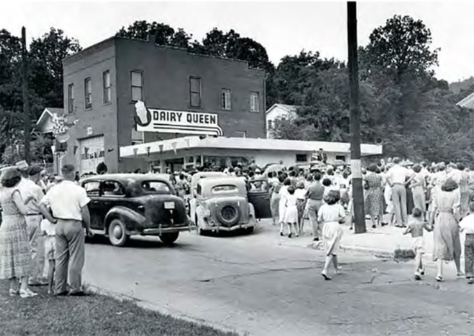 1951 Dq Storefront Courtesy Dairy Queen