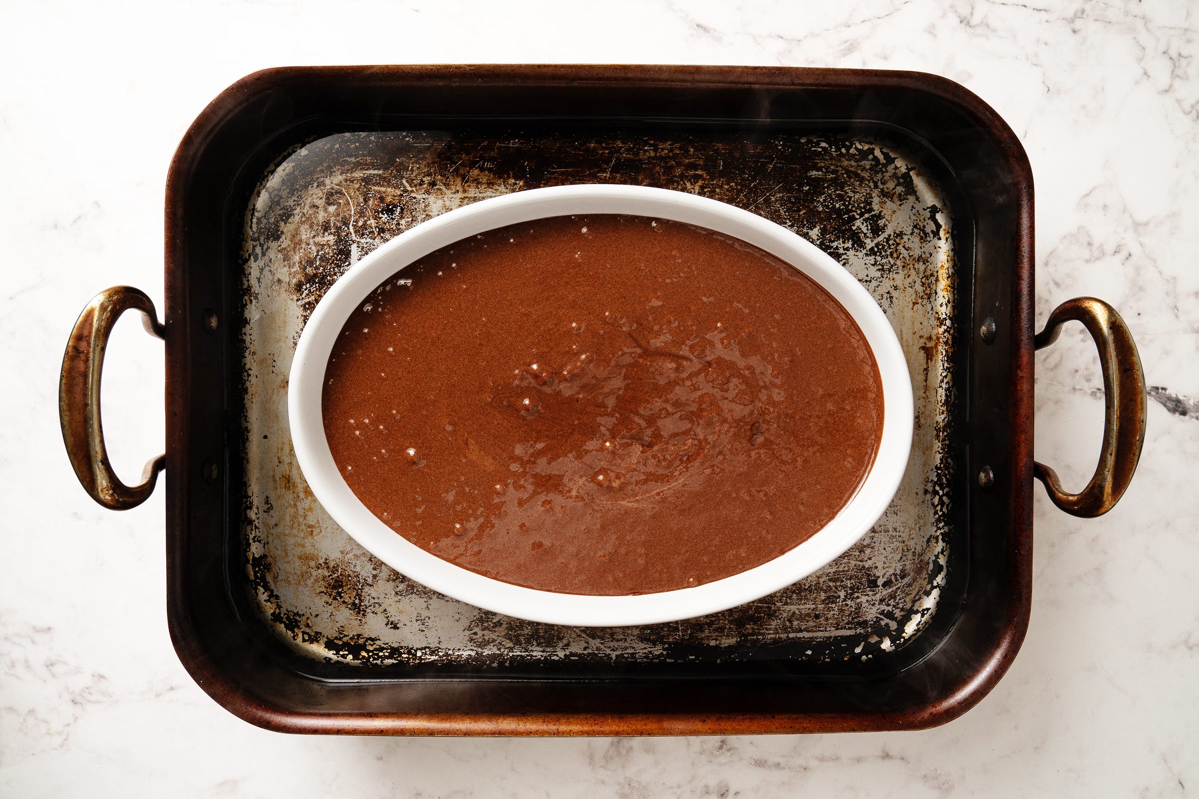 Brownie Pudding Step 4 