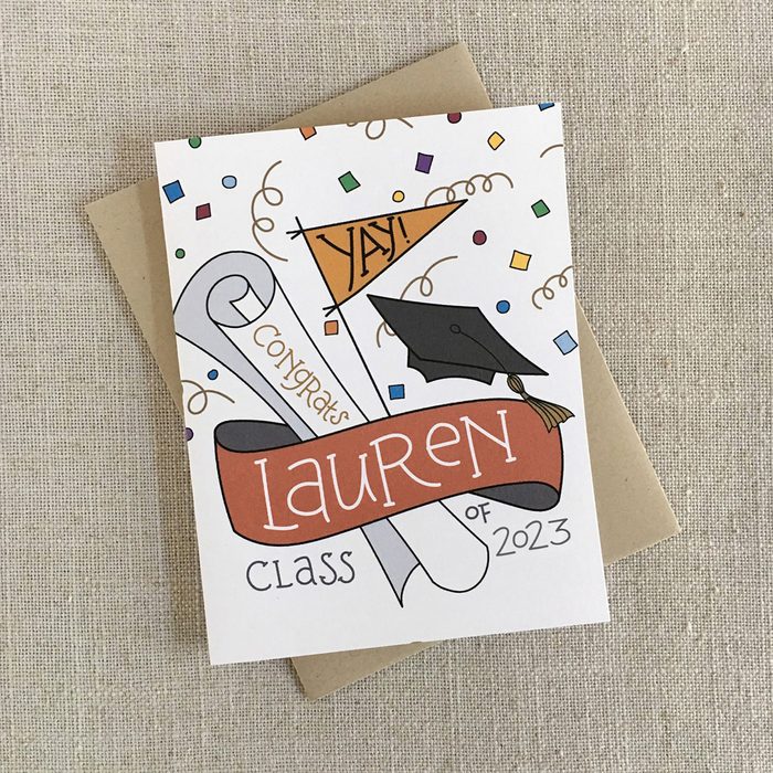 Custom Graduation Card