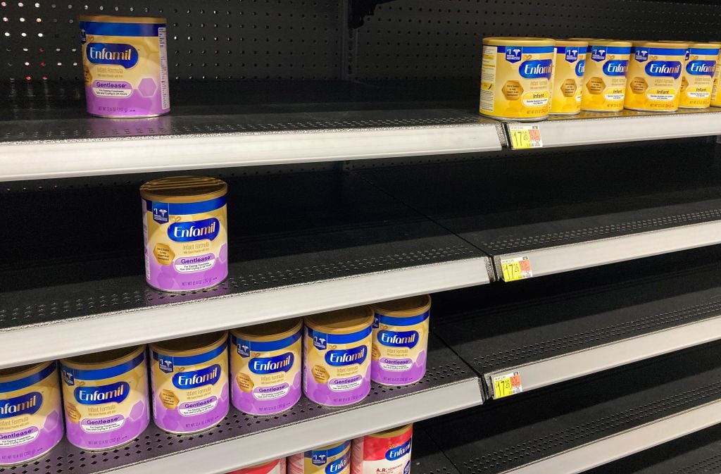 You Might Not Be Able to Find Baby Formula in Stores Right Now—Here's Why