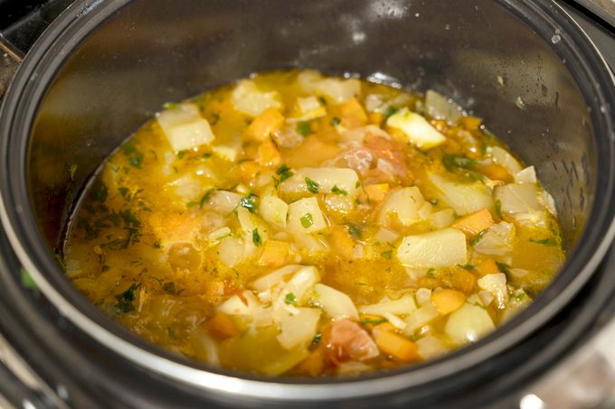 cooking potatoes in the instant pot with broth