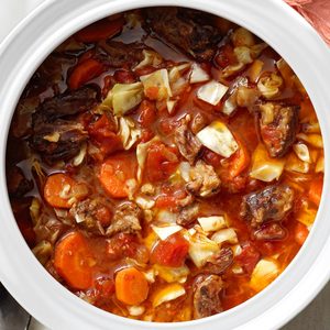 Slow-Cooker Oxtail Soup