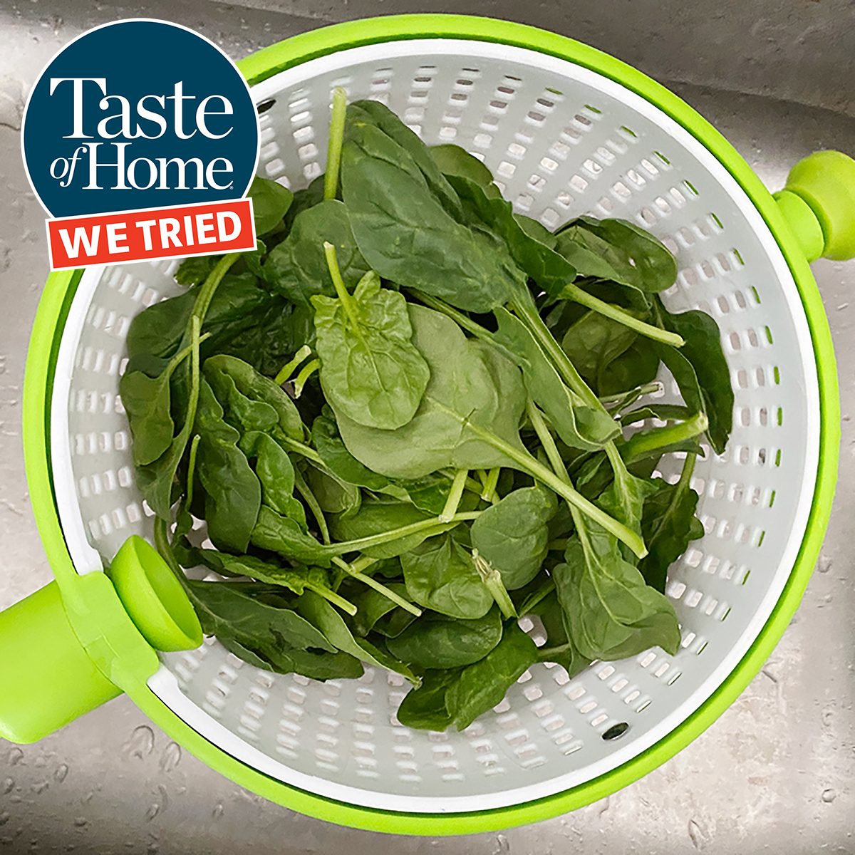 Easy-to-use Salad Spinner > Non-scratch, Nylon Spinning Colander > Lettuce  Spinner > Colander With Collapsible Handle