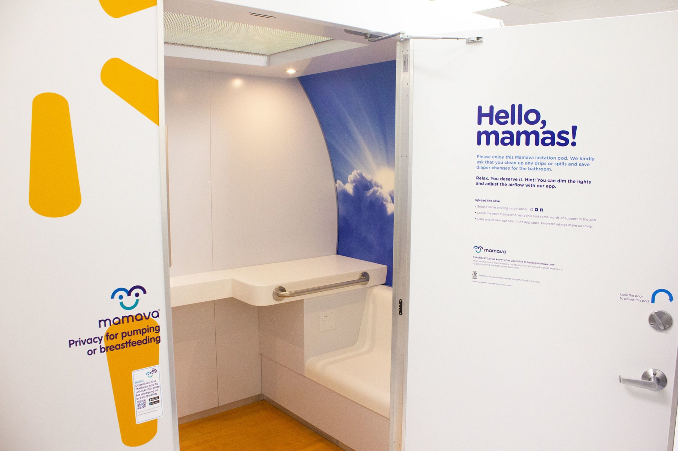 Walmart Has Breastfeeding Pods in Stores That Give Moms Privacy to Nurse or Pump