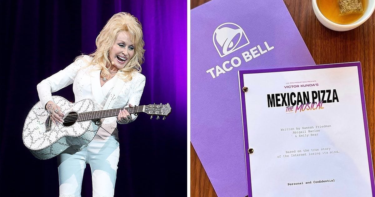 Dolly Parton Is Starring in Taco Bell's Mexican Pizza: The Musical (Yes, Seriously)—Here's How to Watch