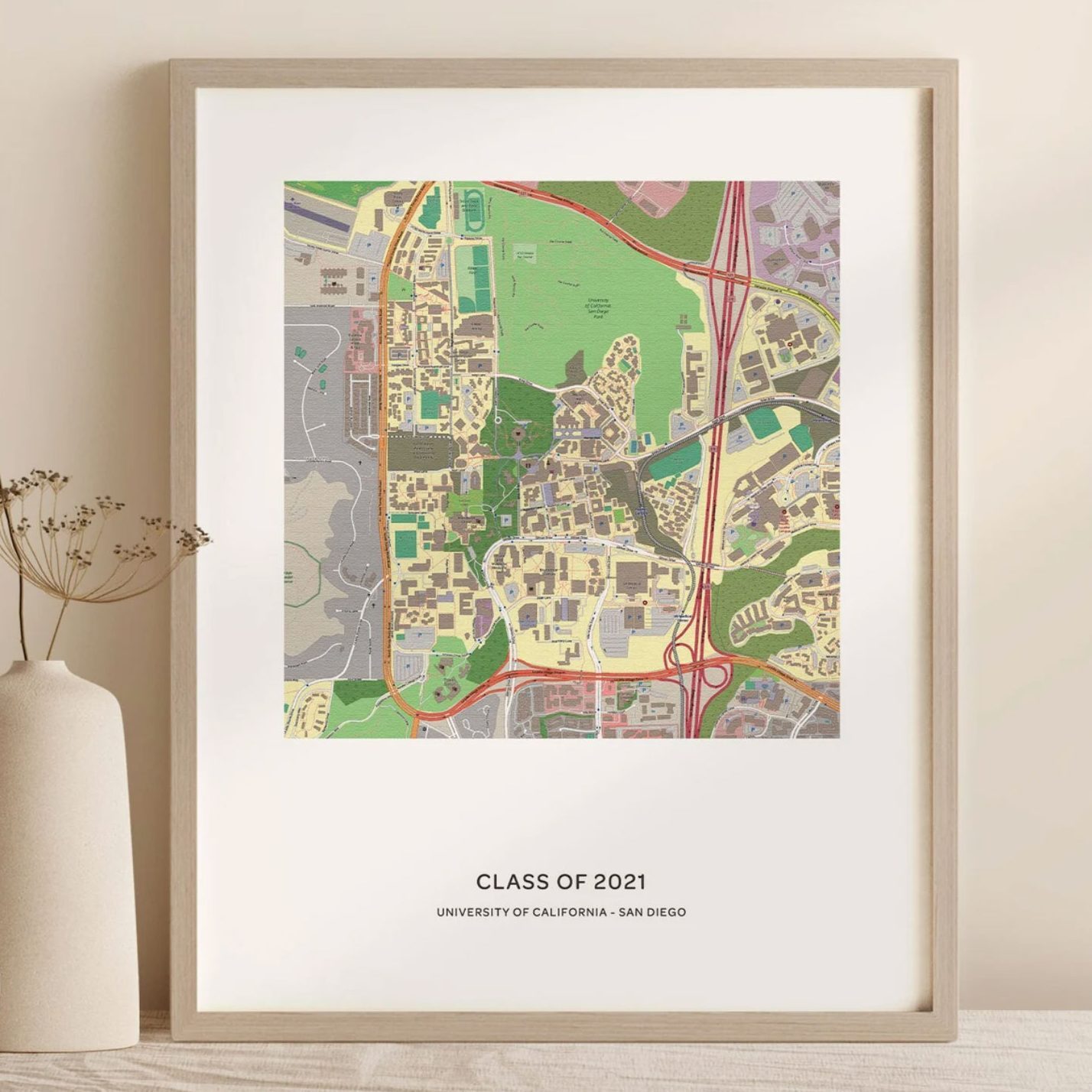 Personalized Graduation Map Of College 