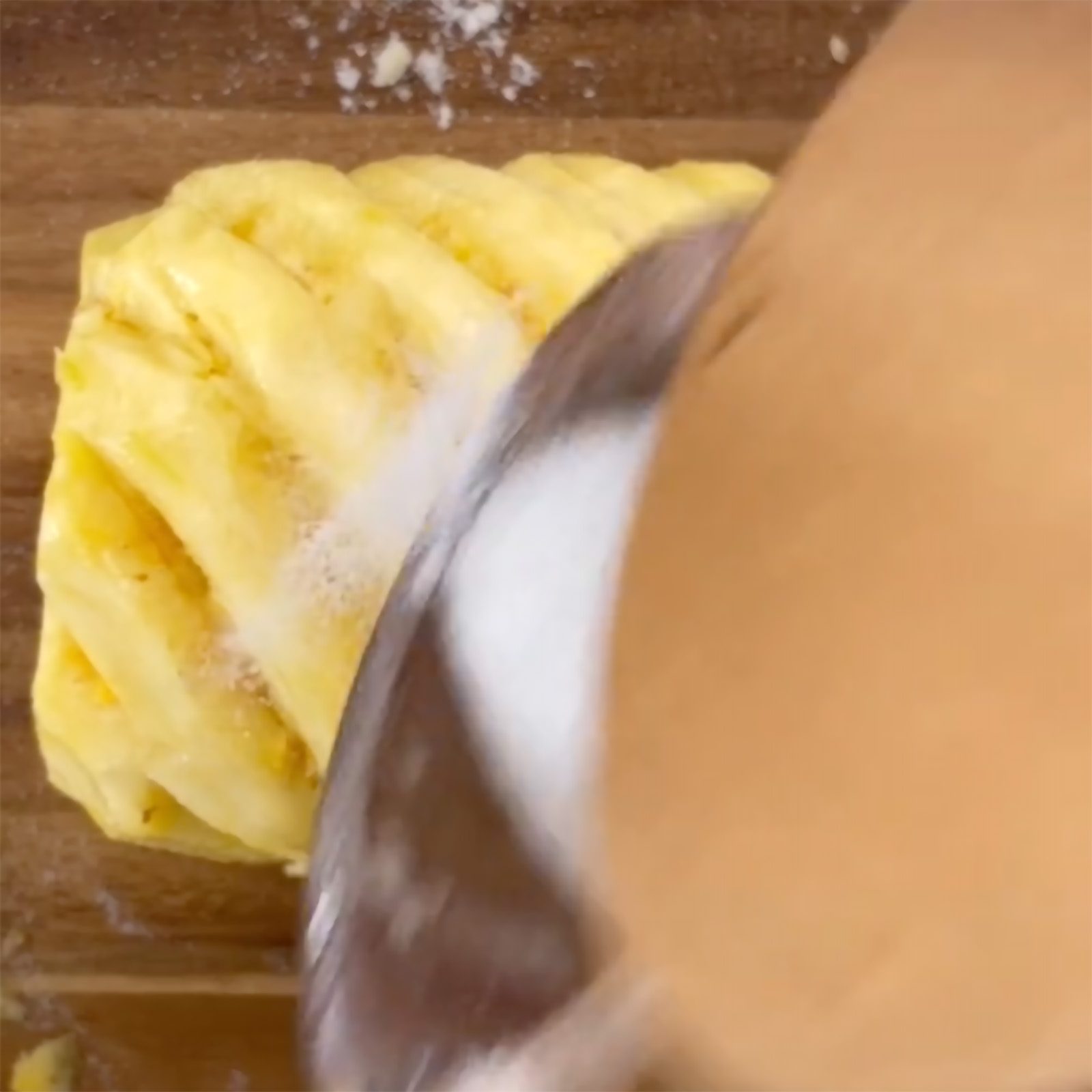 Take The Sting Out Of Pineapple With A Salt Water Soak
