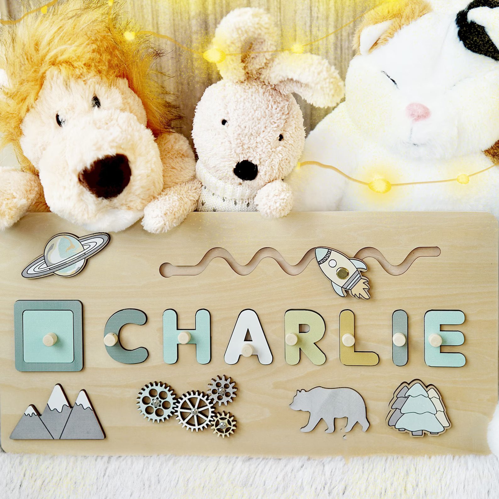 Baby Gifts - Personalized Baby Gifts for Boys - Words with Boards, LLC