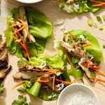 Five-Spice Chicken Lettuce Wraps