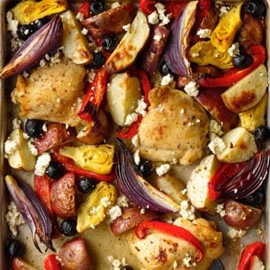 Greek Sheet-Pan Chicken