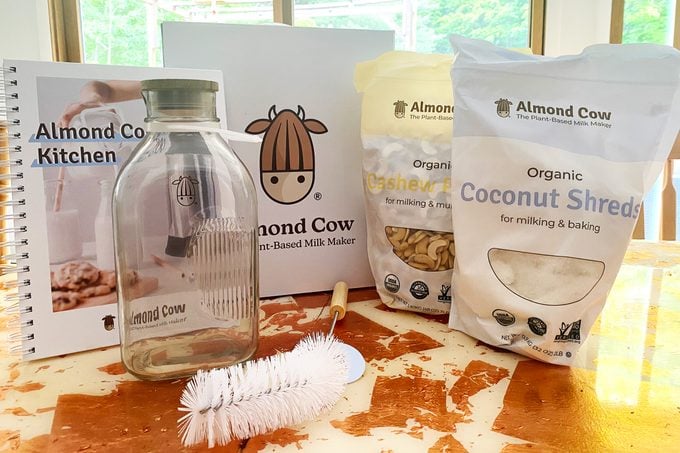 almond cow plant based milk kit