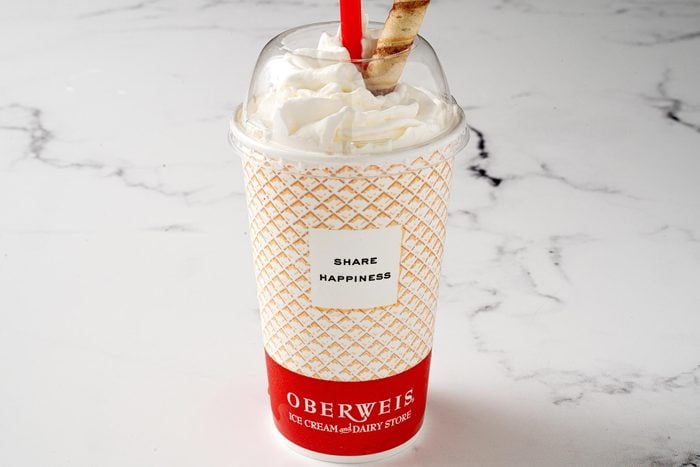 Oberweis milkshake