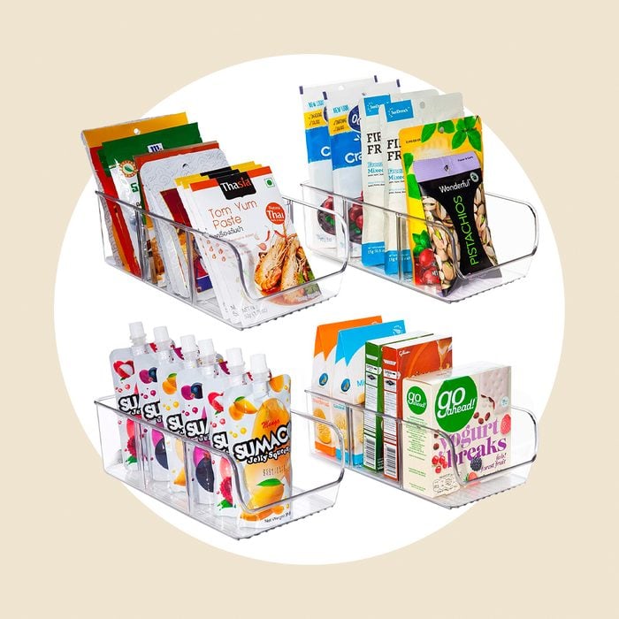Yihong Food Packet Organizer Bins For Pantry Organization Ecomm Amazon.com