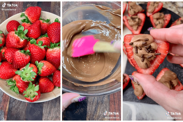 People Are Making Deviled Strawberries And Theyre The Best Summer Treat Ever Ft Via Merchant