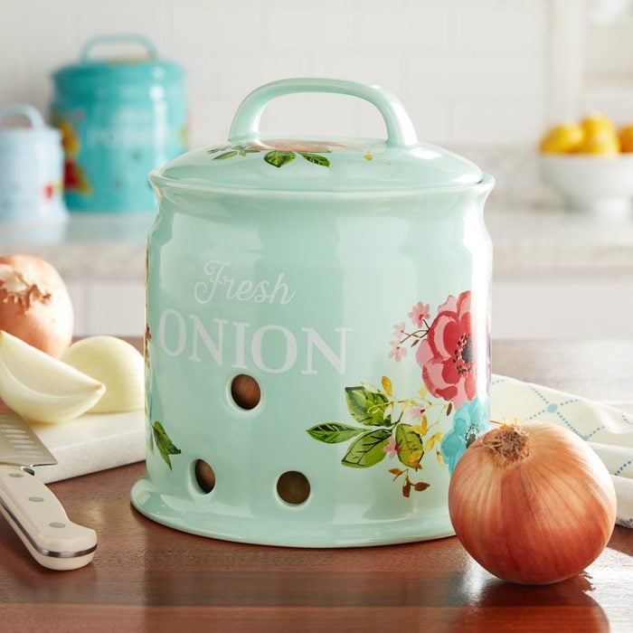 The Pioneer Woman Stoneware Onion Keeper Ecomm Via Walmart.com