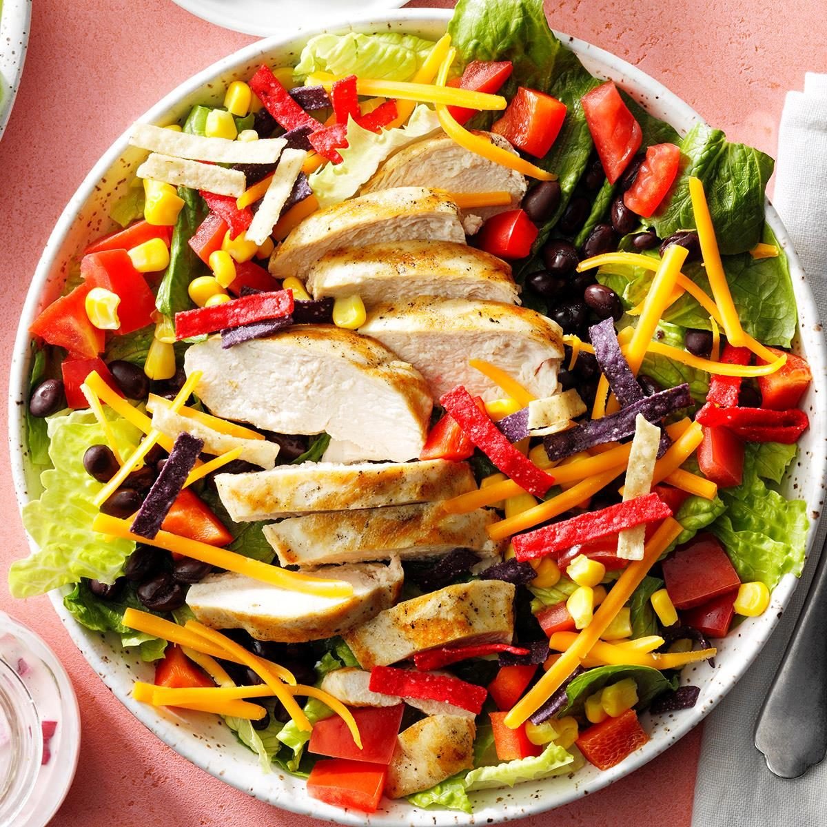 15 Easy High-Protein Salads to Make for Dinner