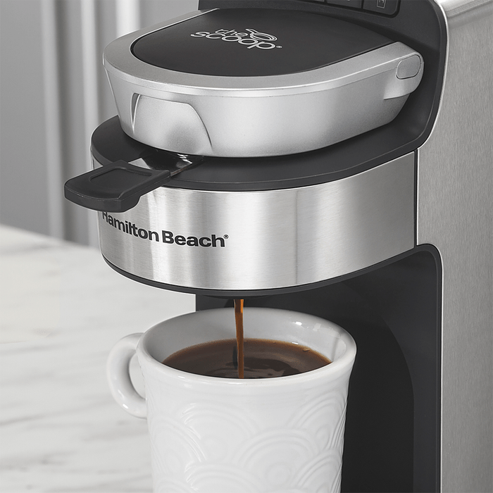 This Hamilton Beach Single-Serve Coffee Maker Makes Mornings Easier