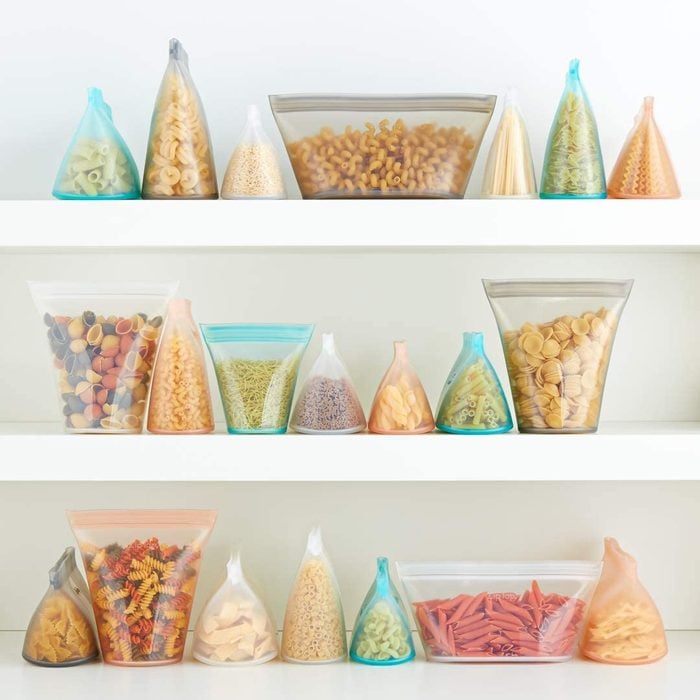 Zip Top Bpa Free Reusable Silicone Food Bags Ecomm Via Amazon.com