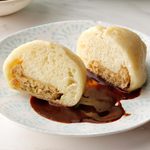 Chicken and Cashew Steamed Buns