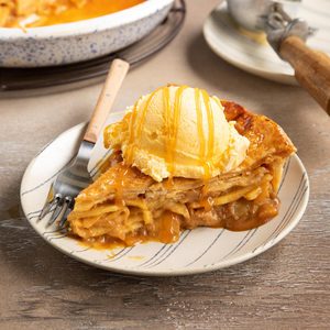 Salted Caramel Apple Pie