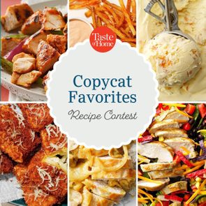 Copycat Favorites Recipe Contest Winners