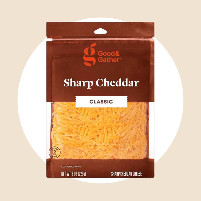 Good And Gather Sharp Cheddar Shredded Cheese