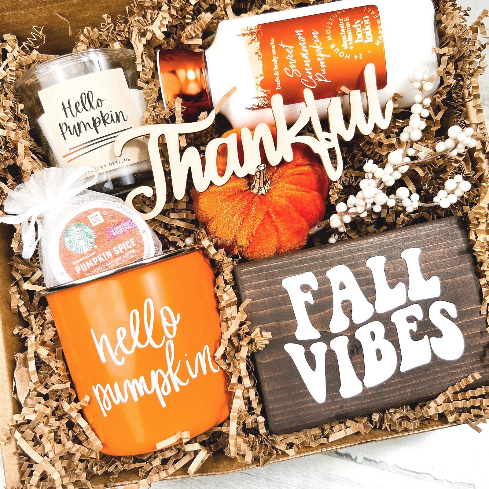 How to Assemble a DIY Fall Baking Themed Gift Basket