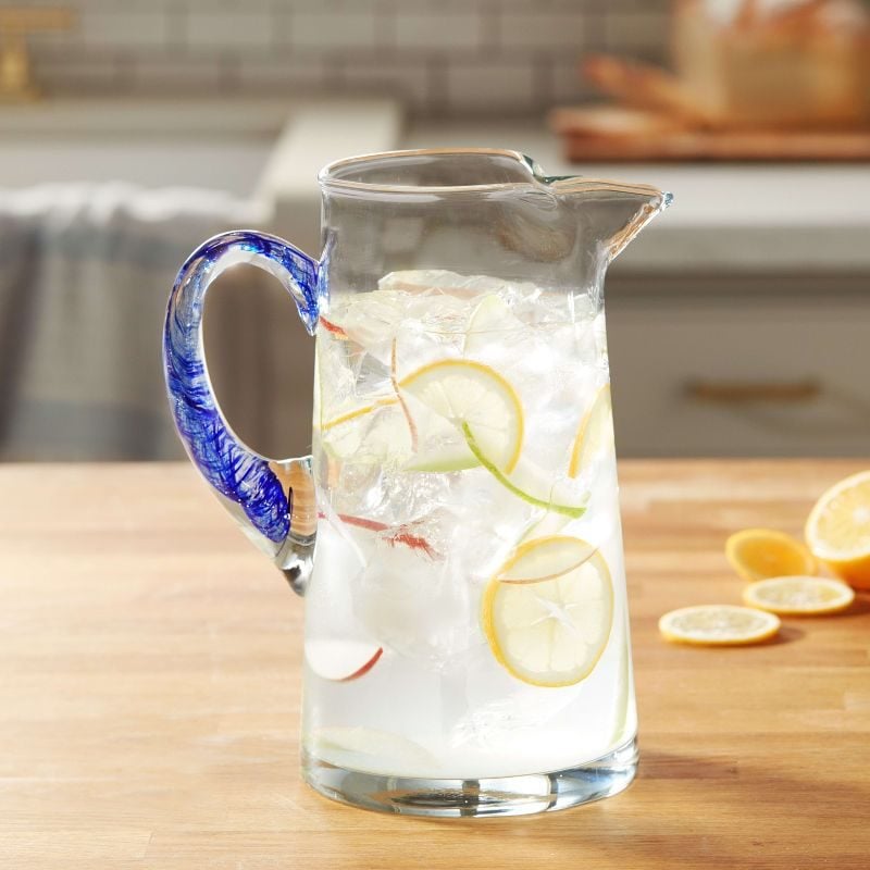 Attractive Glass Serving Pitcher 