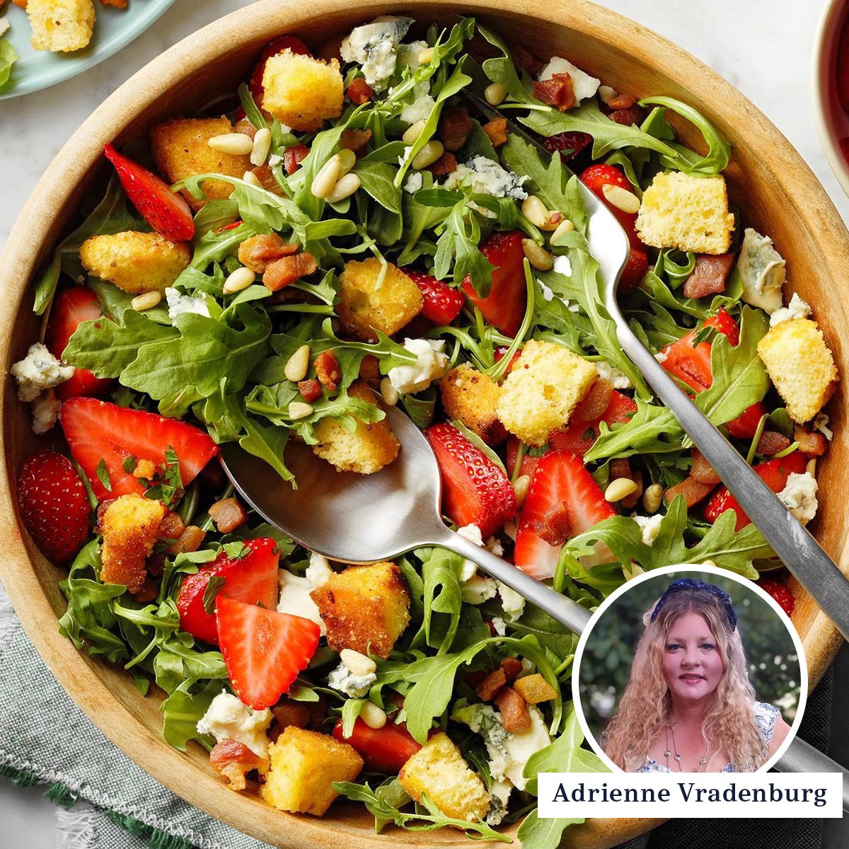 Strawberry Shoortcake Salad By Adrienne Vradenburg