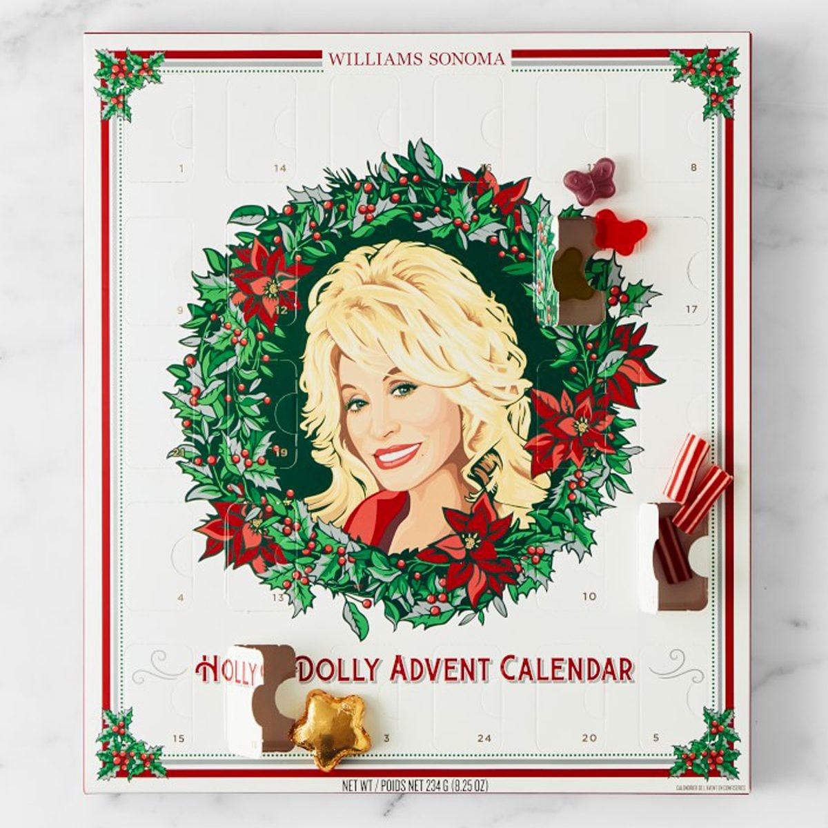 Dolly Parton Advent Calendar Ecomm Williams Sonoma.com