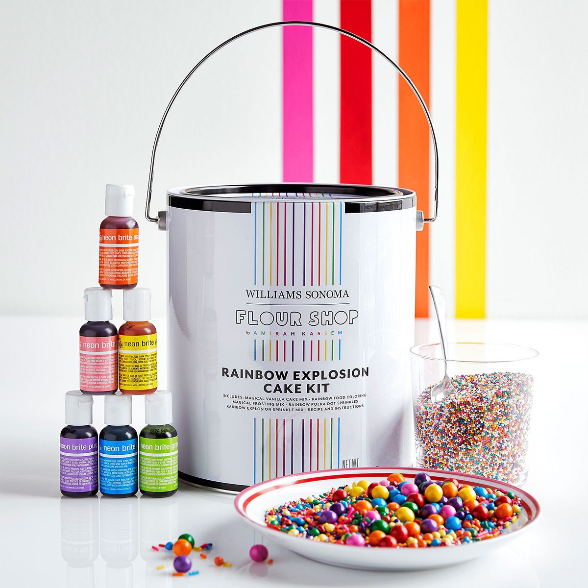 Flour Shop Rainbow Explosion Cake Kit