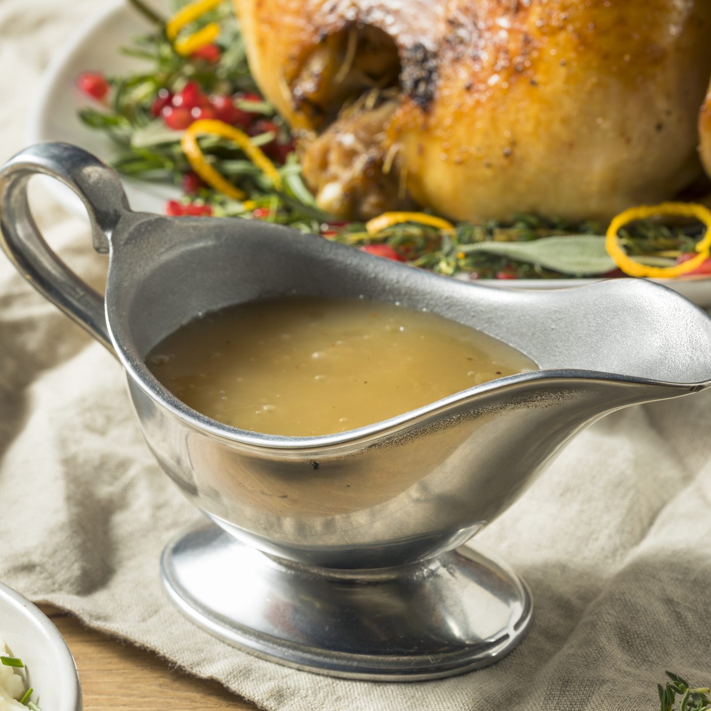 Thankful Gravy Boat with Warming Stand Style Me Pretty