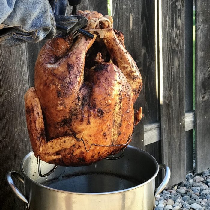 Deep Frying Turkey for Christmas and Thanksgiving