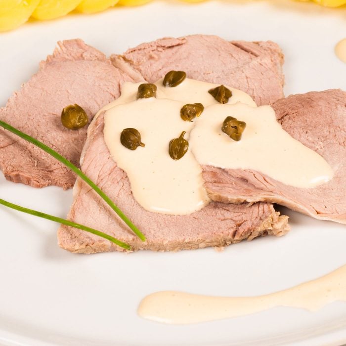 Vitel tone, a traditional Argentinian Christmas meal