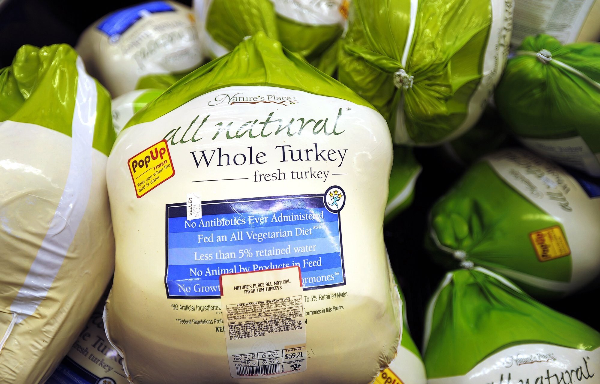 No Antibiotics Ever Frozen Whole Turkey