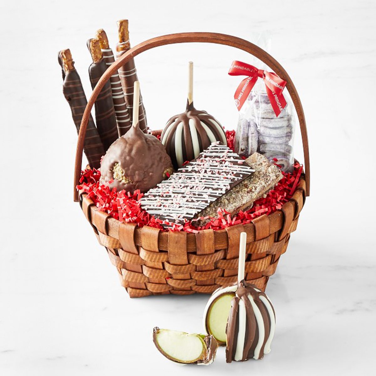 Holiday Caramel Apple Gift Basket Ecomm Williams Sonoma.com