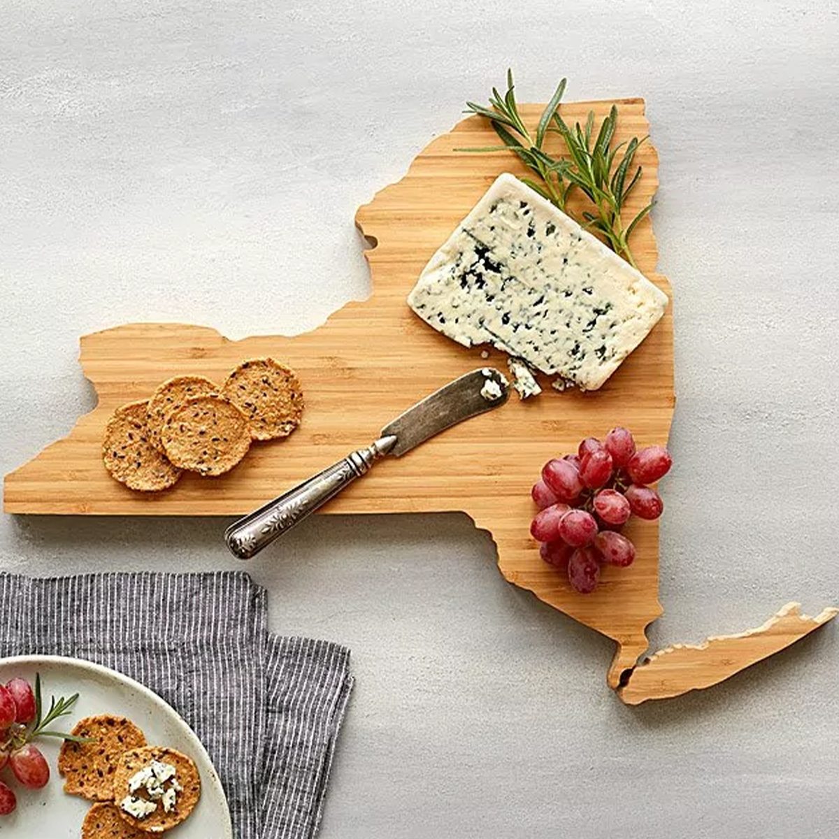 State Shaped Cheese Board