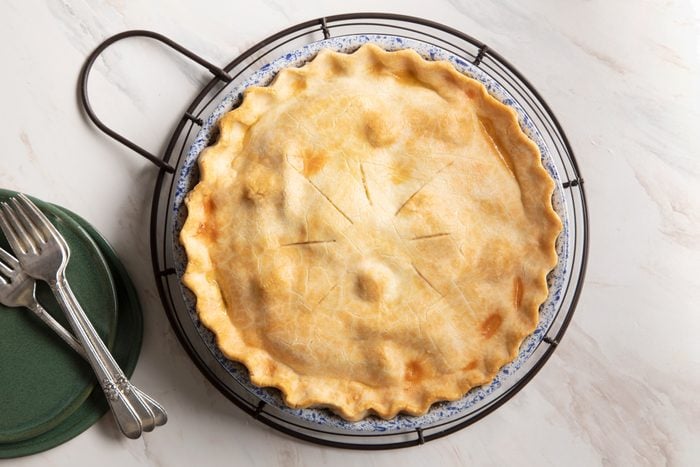 a baked gluten free apple pie
