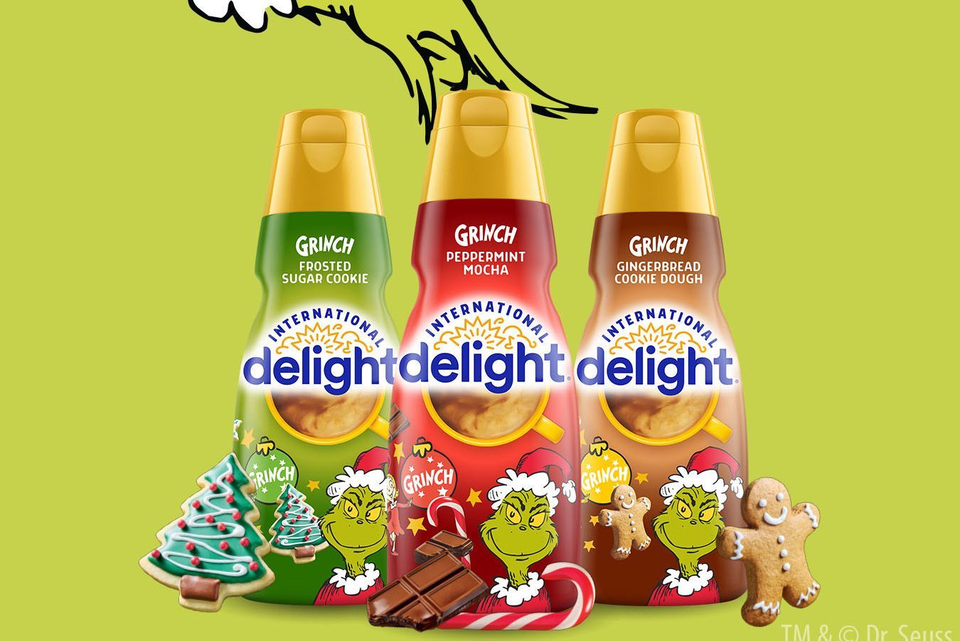 International Delight's Limited Edition Grinch Peppermint Mocha