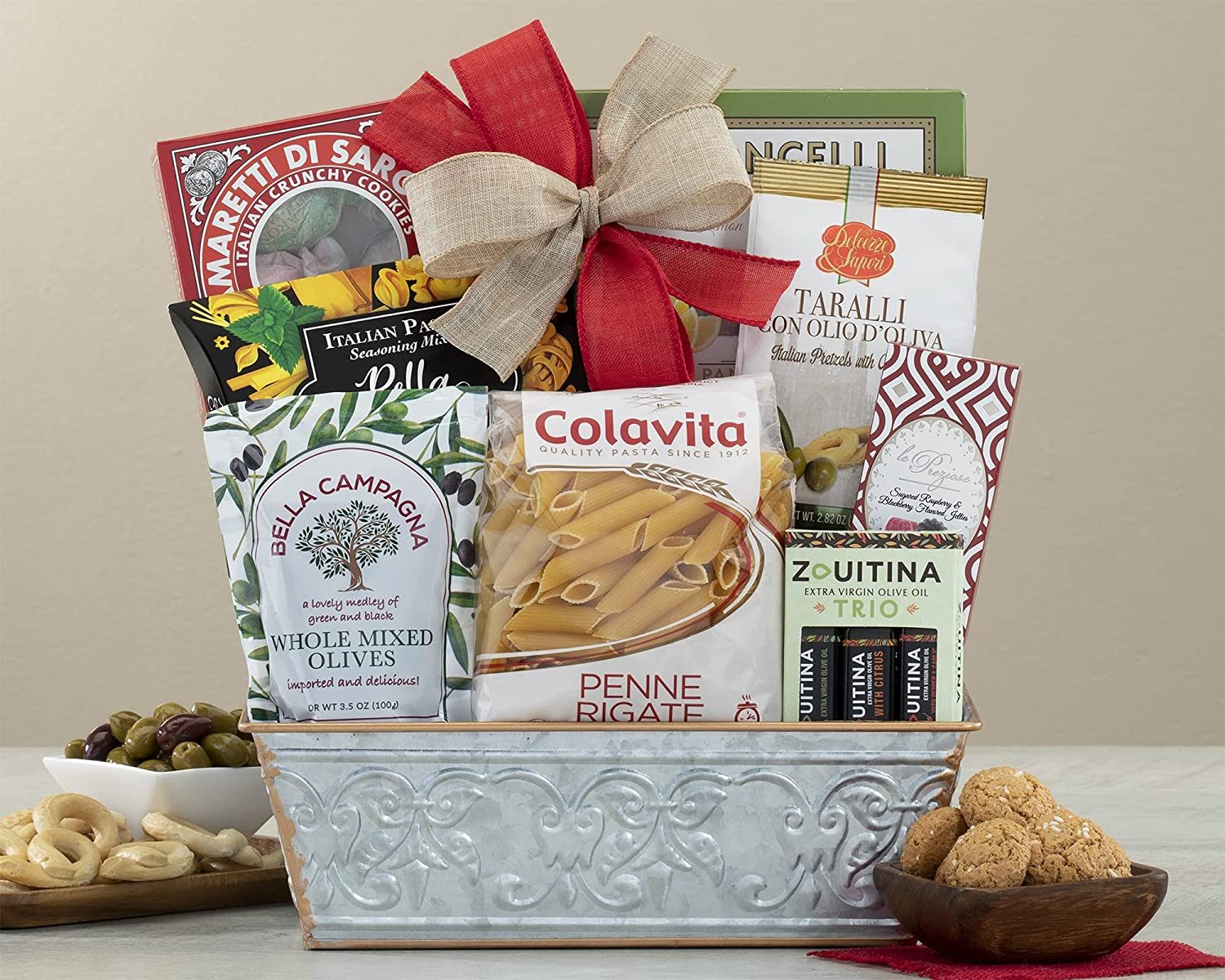 The Taste Of Italy Gift Baskets