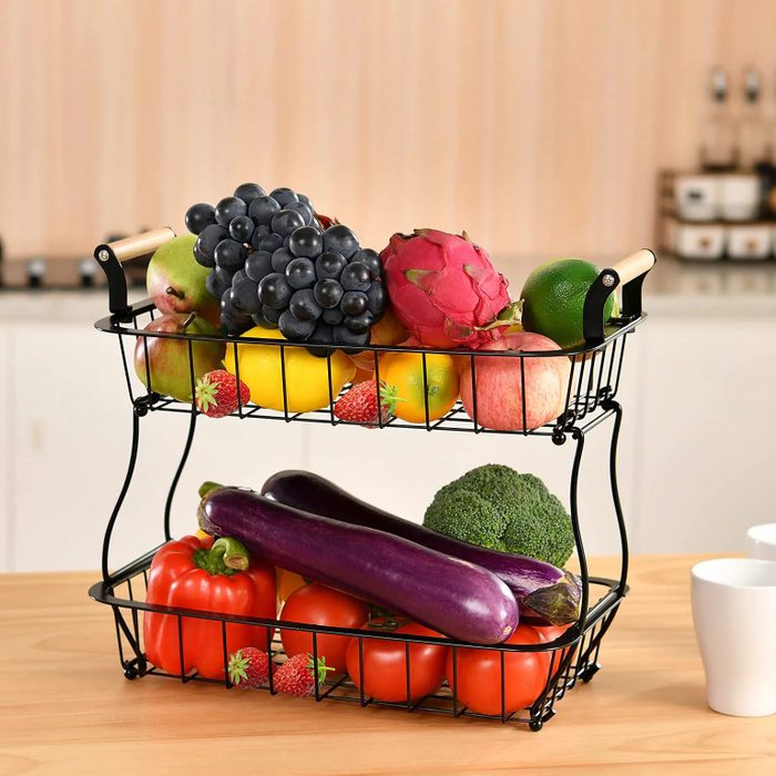 Tier Fruit Basket Metal Ecomm Via Walmart.com