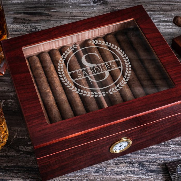 Engraved Humidour